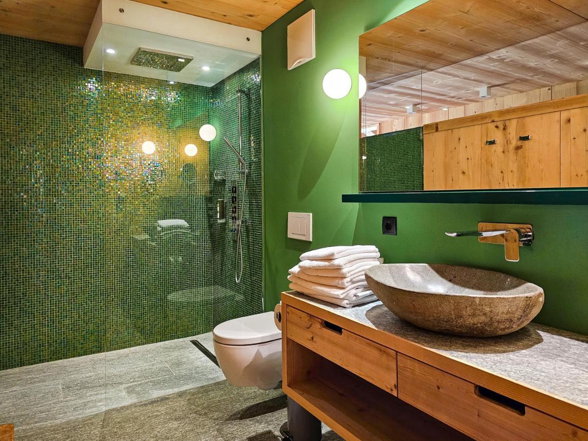 Kleinboden Sportlodge' Mountain Suite - Natural Pool, Whirlpool & Sauna By Alpenluxus Appartements מראה חיצוני תמונה