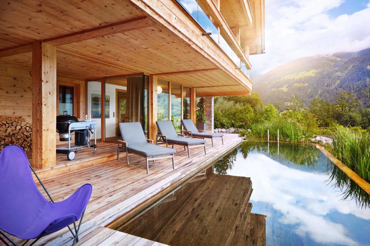 Kleinboden Sportlodge' Mountain Suite - Natural Pool, Whirlpool & Sauna By Alpenluxus Appartements מראה חיצוני תמונה